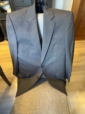 Jos. A. Bank Gray Two-Button Men's Suit Jacket